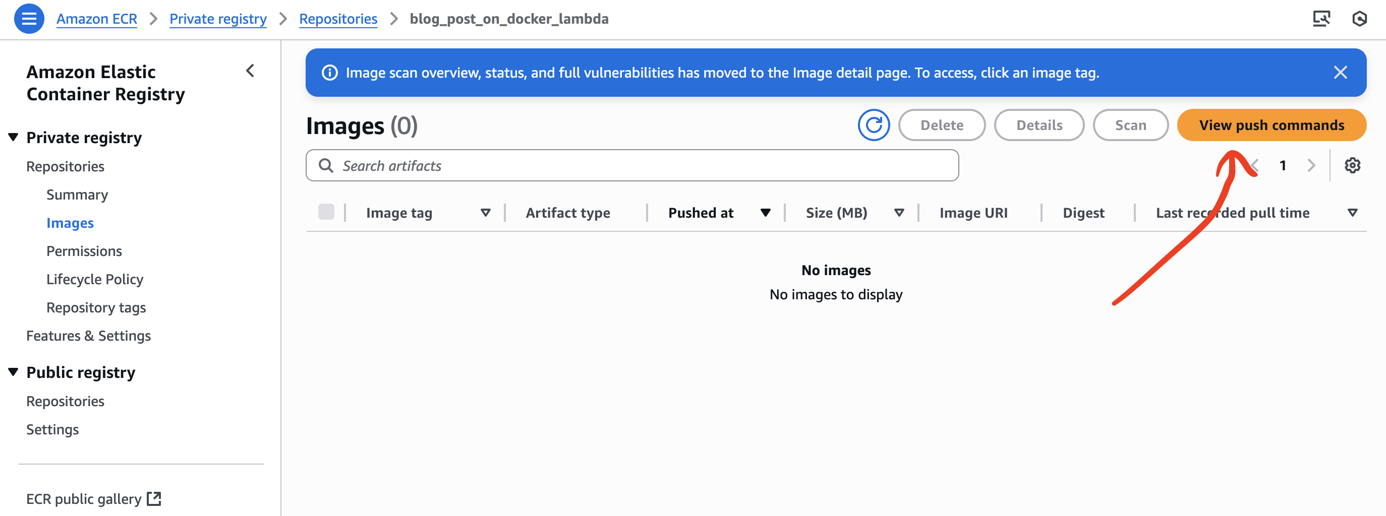 Amazon elastic container registry